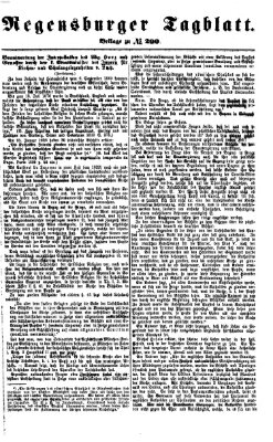 Regensburger Tagblatt Samstag 21. Oktober 1871