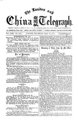 The London and China telegraph