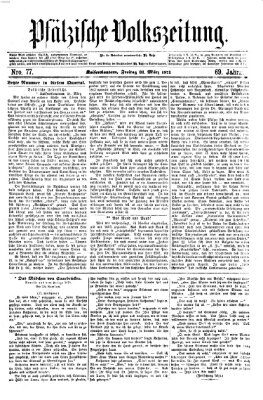 Pfälzische Volkszeitung Freitag 31. März 1871