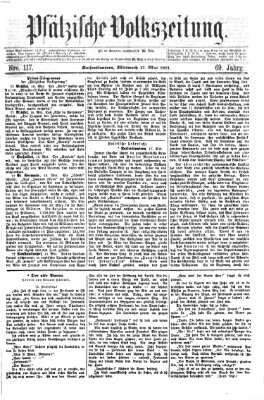 Pfälzische Volkszeitung Mittwoch 17. Mai 1871