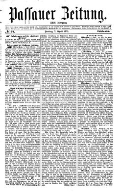 Passauer Zeitung Freitag 7. April 1871