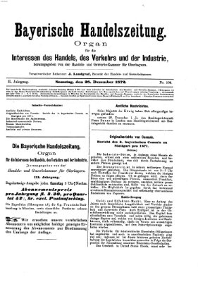 Bayerische Handelszeitung