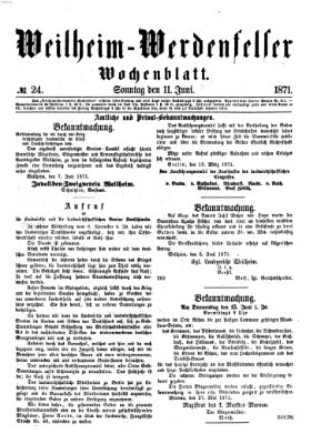 Weilheim-Werdenfelser Wochenblatt