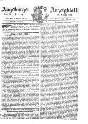 Augsburger Anzeigeblatt