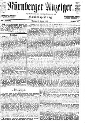 Nürnberger Anzeiger Montag 20. Januar 1873