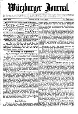Würzburger Journal Freitag 26. April 1872