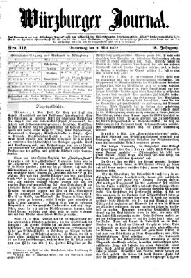 Würzburger Journal Donnerstag 9. Mai 1872