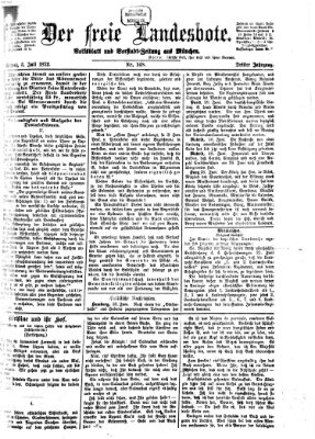 Der freie Landesbote Mittwoch 3. Juli 1872