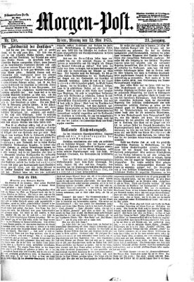 Morgenpost Montag 12. Mai 1873