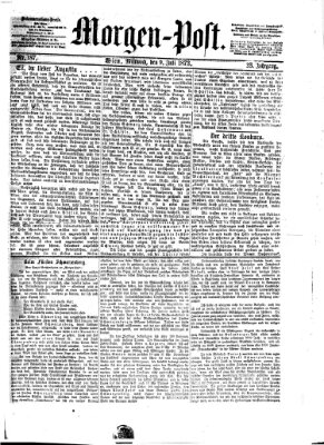 Morgenpost Mittwoch 9. Juli 1873