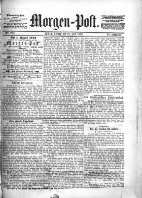 Morgenpost Freitag 25. Juli 1873