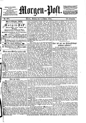 Morgenpost Montag 6. Oktober 1873