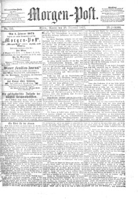 Morgenpost Montag 29. Dezember 1873