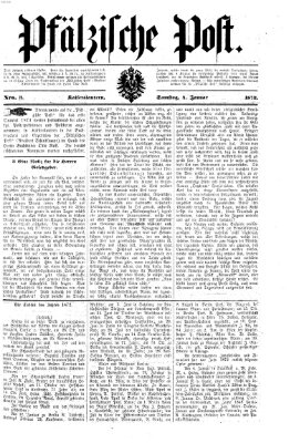 Pfälzische Post Samstag 4. Januar 1873