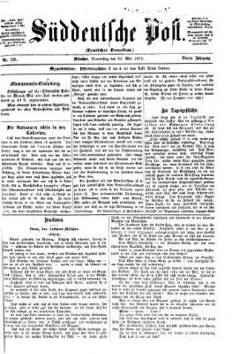 Süddeutsche Post Donnerstag 23. Mai 1872