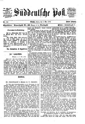 Süddeutsche Post Freitag 2. Mai 1873