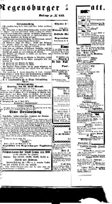 Regensburger Tagblatt Mittwoch 24. April 1872