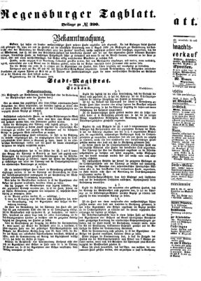 Regensburger Tagblatt Dienstag 19. November 1872