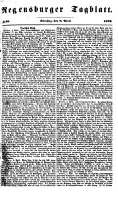 Regensburger Tagblatt Dienstag 8. April 1873