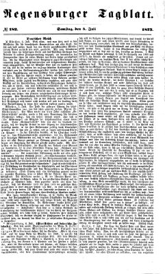 Regensburger Tagblatt Samstag 5. Juli 1873