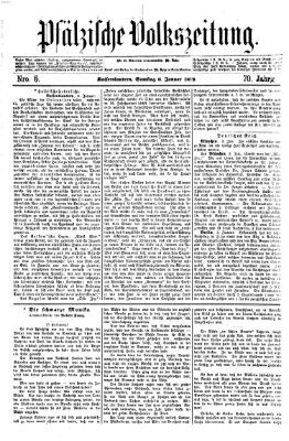 Pfälzische Volkszeitung Samstag 6. Januar 1872