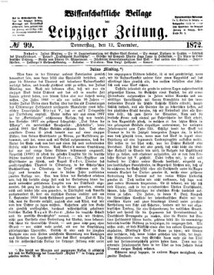 Leipziger Zeitung Donnerstag 12. Dezember 1872