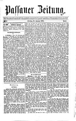 Passauer Zeitung Freitag 10. Januar 1873