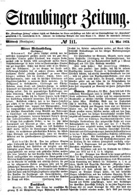 Straubinger Zeitung Mittwoch 14. Mai 1873