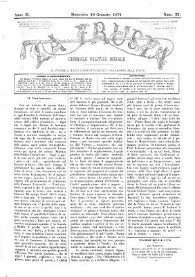 La frusta Sonntag 28. Januar 1872