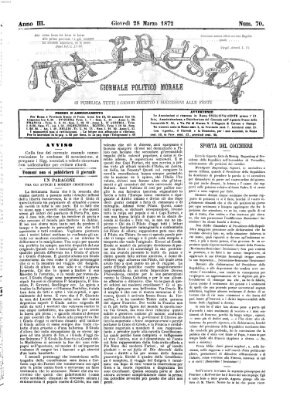 La frusta Donnerstag 28. März 1872
