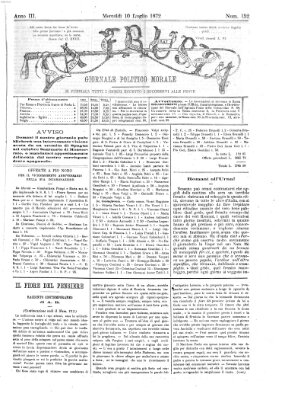 La frusta Mittwoch 10. Juli 1872