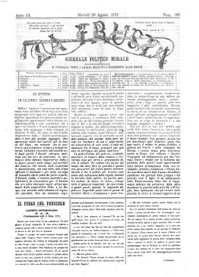 La frusta Dienstag 20. August 1872