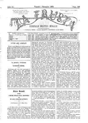 La frusta Freitag 1. November 1872