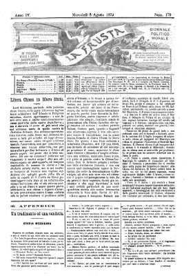 La frusta Mittwoch 6. August 1873