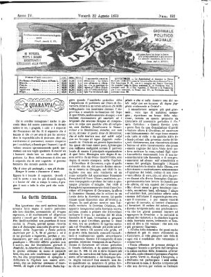 La frusta Freitag 22. August 1873