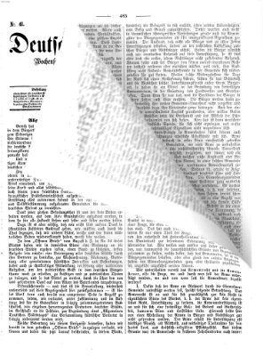Deutsche Gemeinde-Zeitung Samstag 10. Oktober 1863