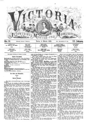Victoria Samstag 8. Oktober 1870