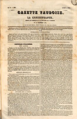 La constituante Montag 23. Mai 1831