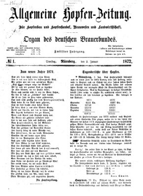 Allgemeine Hopfen-Zeitung