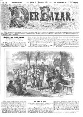 Der Bazar Mittwoch 8. November 1871