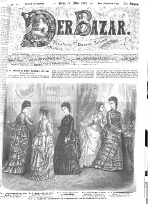 Der Bazar Montag 17. März 1873