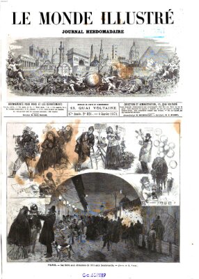 Le monde illustré Samstag 4. Januar 1873