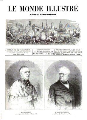 Le monde illustré Samstag 15. März 1873
