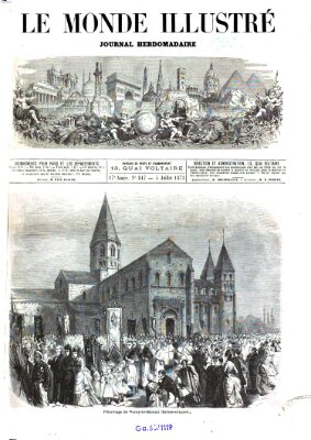 Le monde illustré Samstag 5. Juli 1873