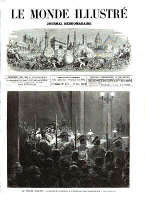 Le monde illustré Samstag 13. Dezember 1873