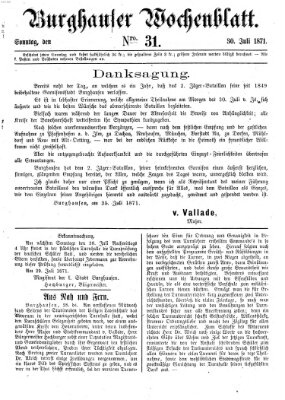 Burghauser Wochenblatt