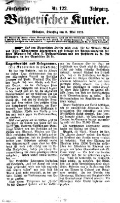 Bayerischer Kurier Dienstag 2. Mai 1871