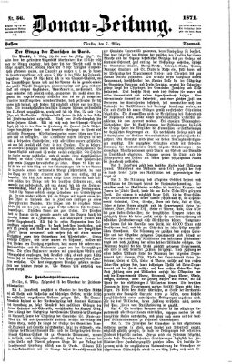 Donau-Zeitung Dienstag 7. März 1871