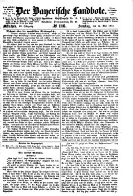 Der Bayerische Landbote Samstag 17. Mai 1873