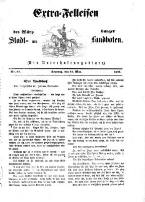 Extra-Felleisen (Würzburger Stadt- und Landbote) Sonntag 21. Mai 1871